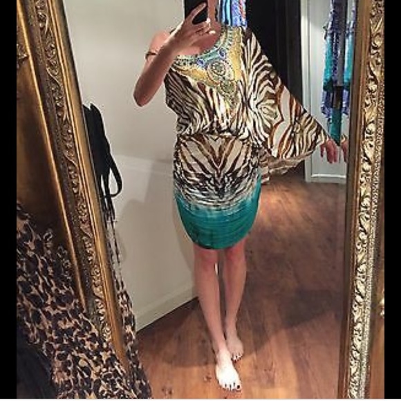 Camilla 🦓 Savannah Drape Dress - Picture 3 of 4